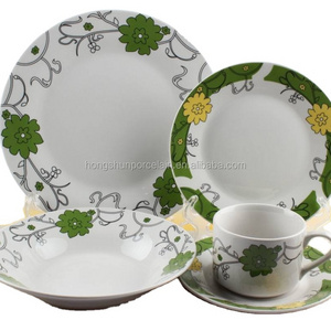 20pcs hotel & restaurant used crockery tableware , restaurant crockery