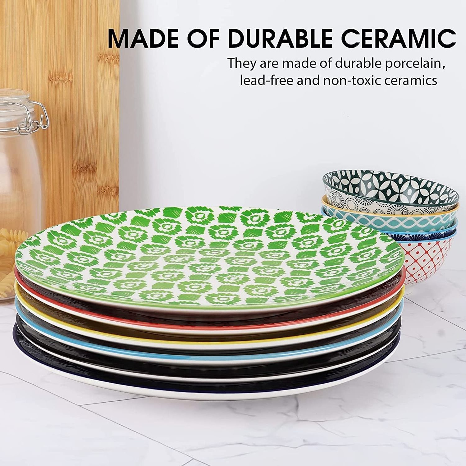 Bulk Hot Sale Ceramic Dishes Set Porcelain Dishes Porcelain Plate