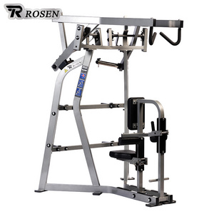 Top Quality Dezhou Fitness Commercial Gym Muscle Training Hammer Iso-Lateral High Row For Workout