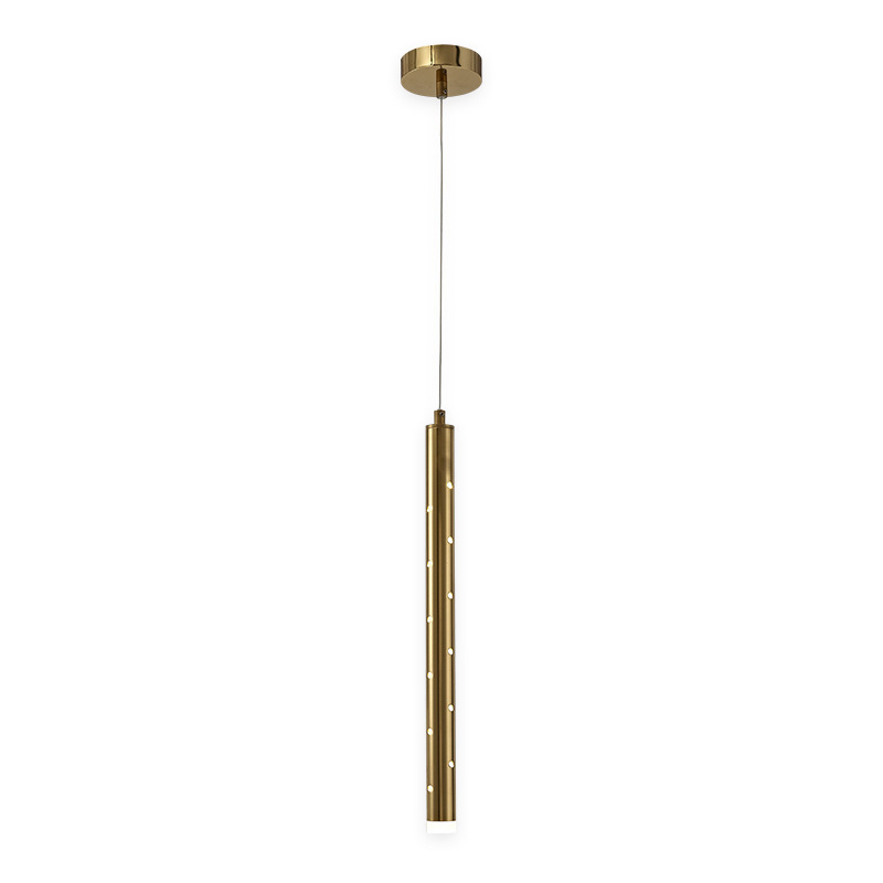 creative  6-lights restaurant light fixtures hanging modern gold drop light pendants for living room office  coffee shop