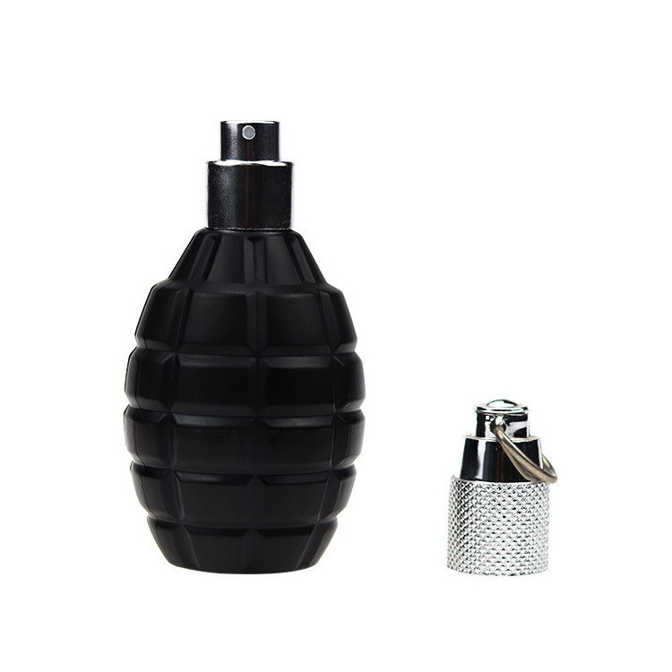 free sample cheap beauty 10ml 25ml 30ml 50ml 100ml 200ml empty glass  grenade black   bottle with pump