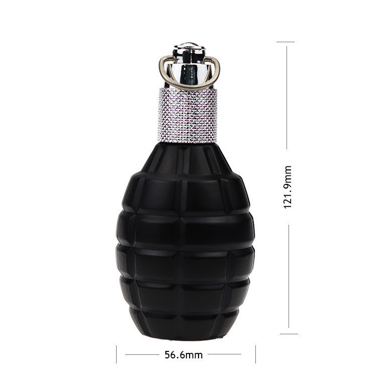 free sample cheap beauty 10ml 25ml 30ml 50ml 100ml 200ml empty glass  grenade black   bottle with pump