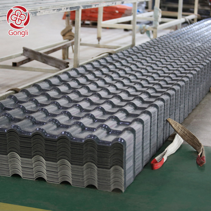 Strong acid and alkali resistance corrugated plastic roofing tiles for sale tile the pvc roof