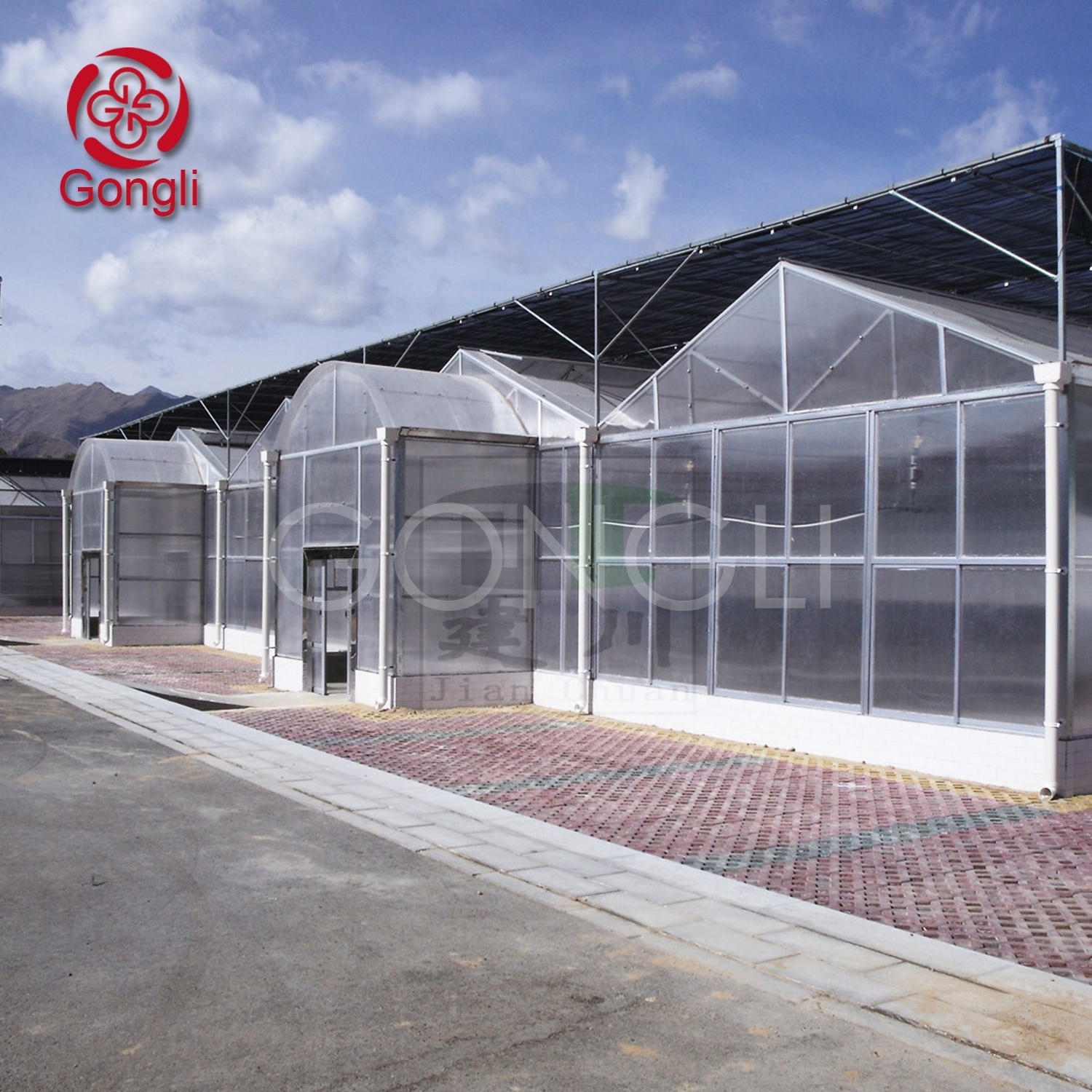 UV protection corrugated  hollow polycarbonate sheet