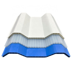 Popular frp roof tile PVC style high quality diamond pc hollow sheet skylight roofing tile connector pc sheet