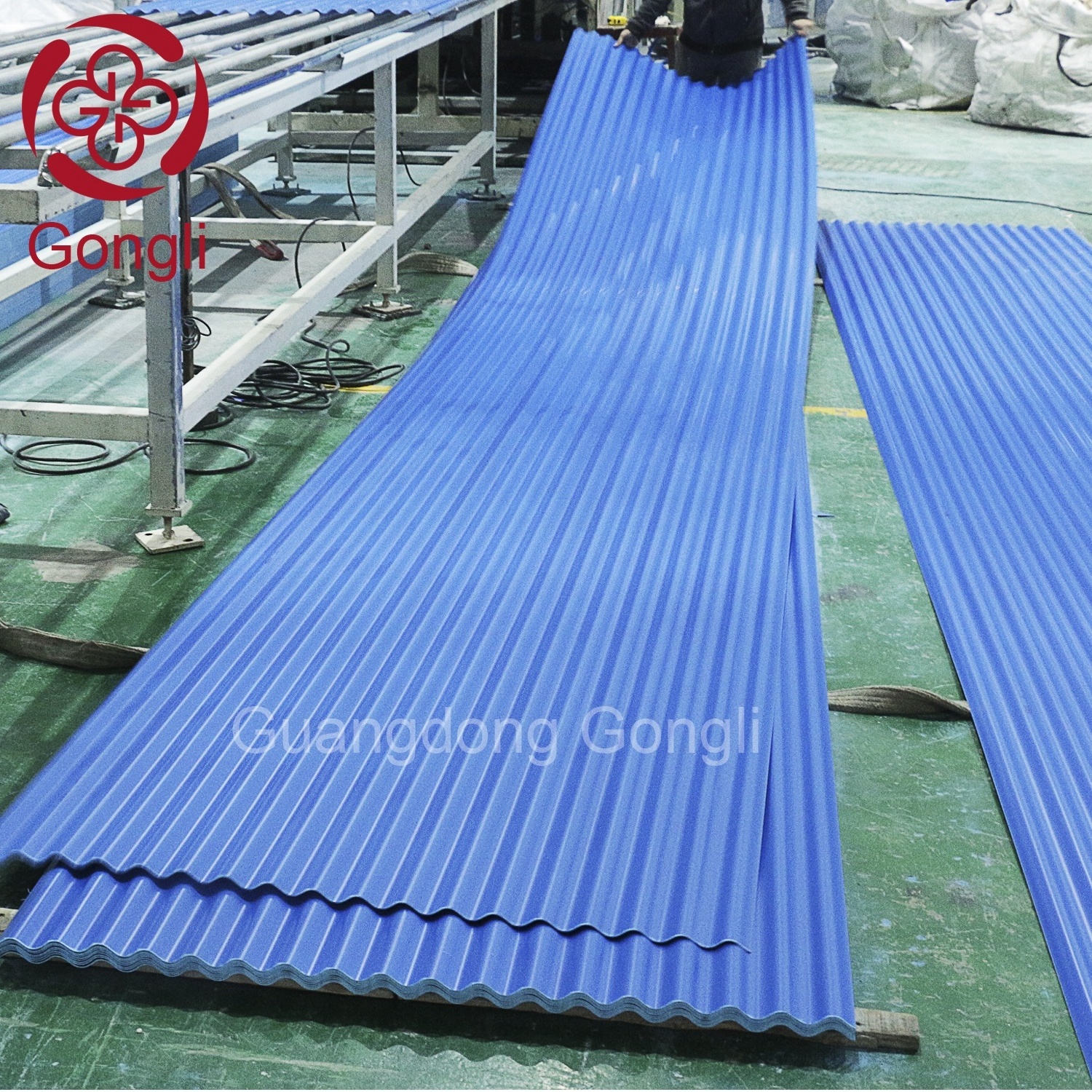 Excellent weather resistant performance pvc roofing sheet corrugated pvctile roof panel