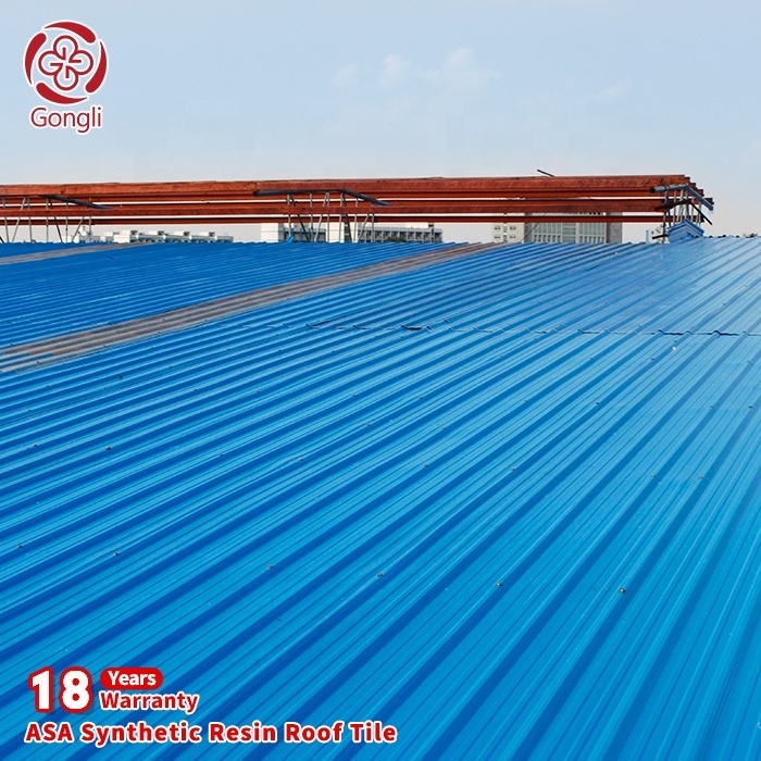 Excellent weather resistant performance pvc roofing sheet corrugated pvctile roof panel