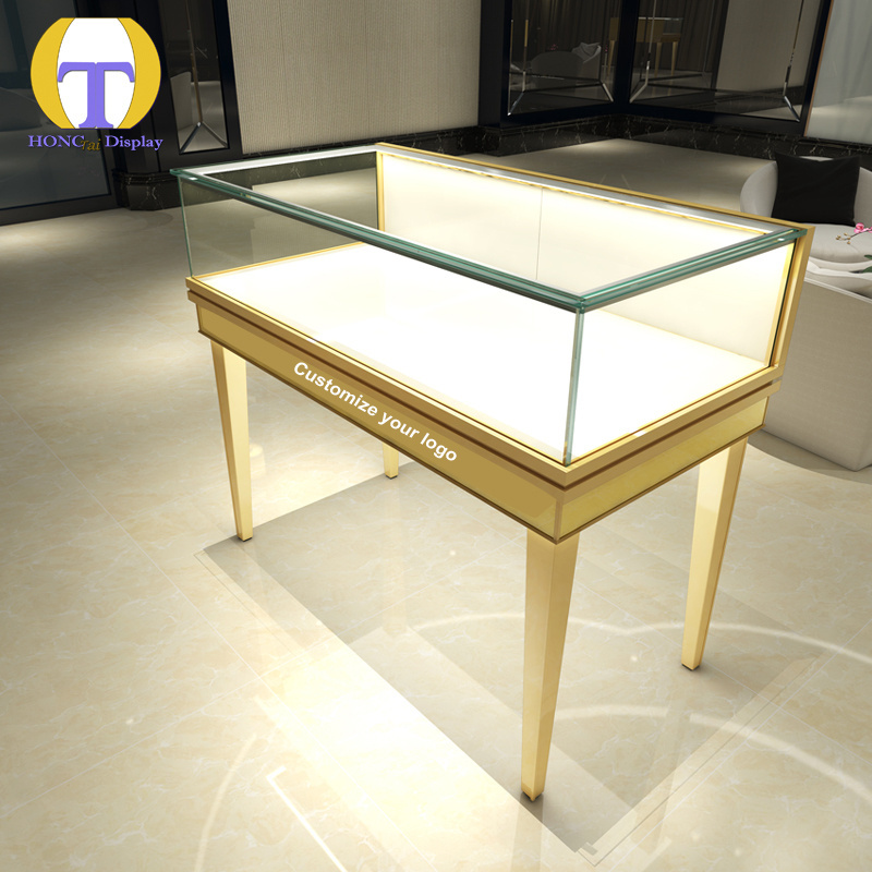 Boutique display cabinet and Aluminium glass showcase and display cases for jewelry showcase other commercial furniture