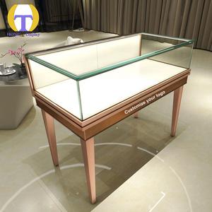 Boutique display cabinet and Aluminium glass showcase and display cases for jewelry showcase other commercial furniture