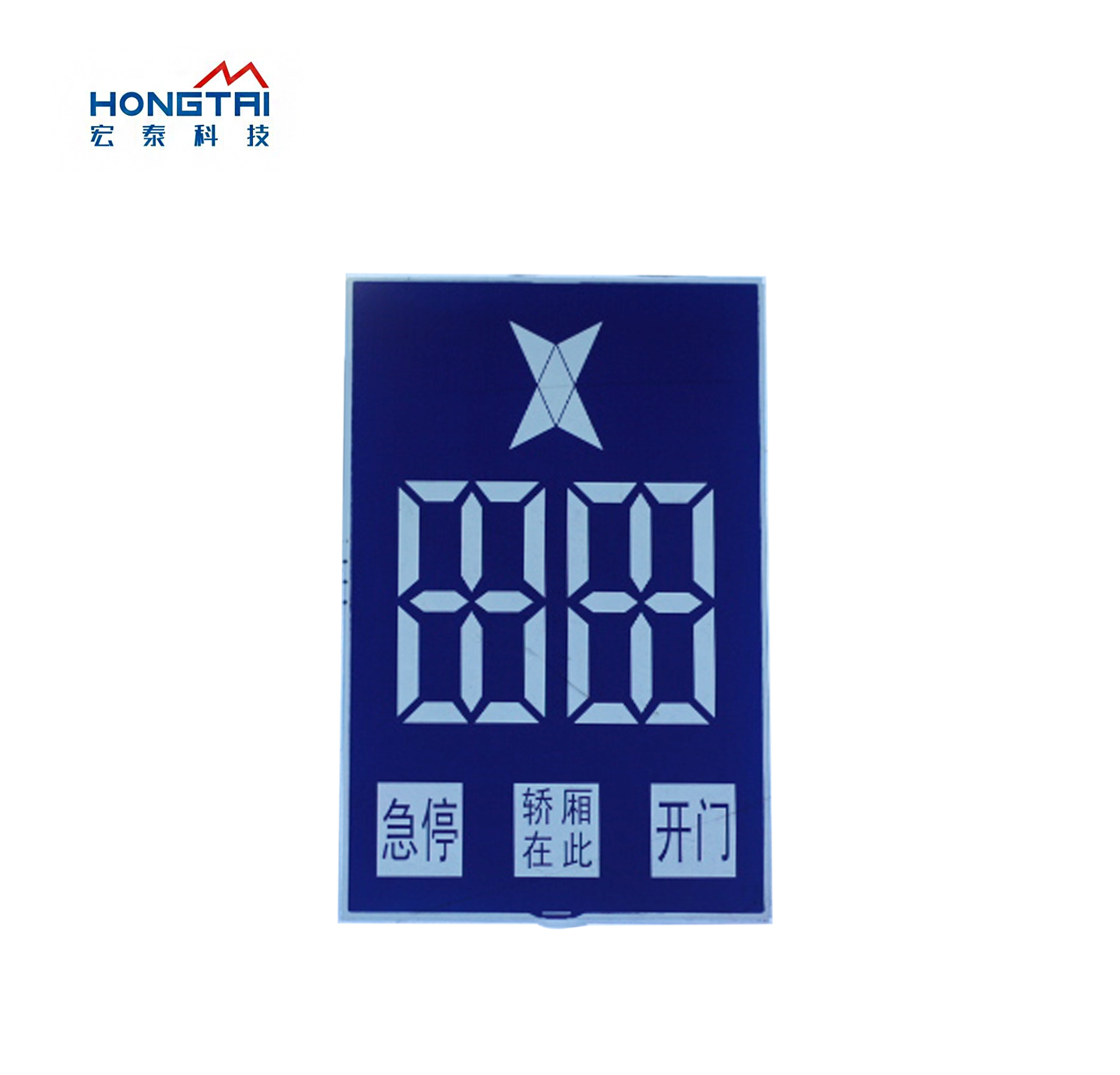 lcd display manufactory custom size monochrome TN HTN STN VA screen lcd display module for elevator lcd display