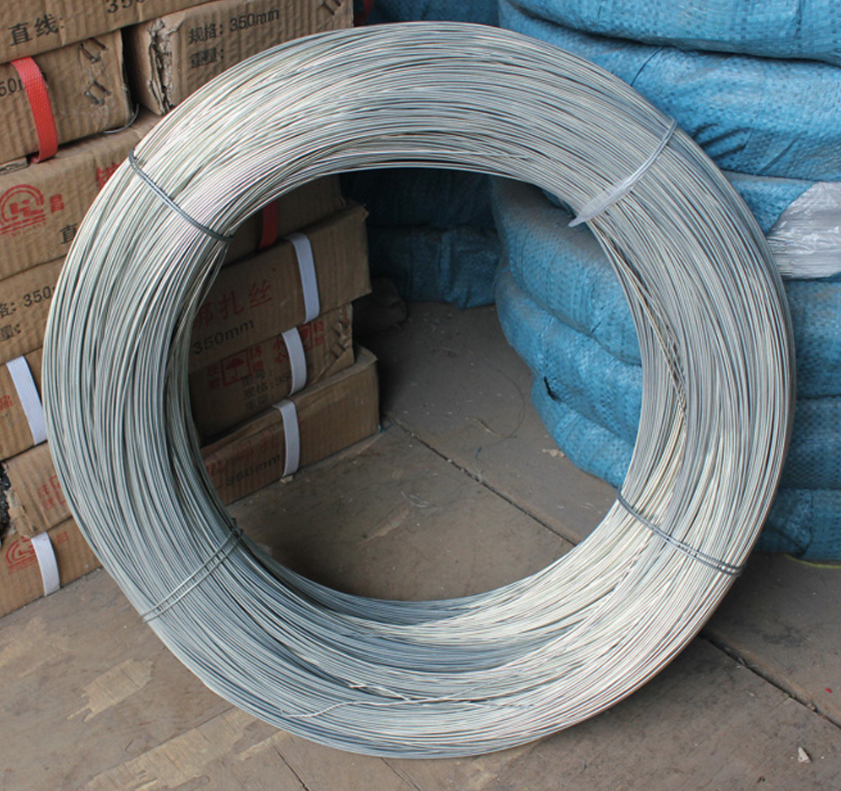 Supply 20 21 24 gauge 0.7mm 0.8mm 1.2mm 1.6mm gi galvanized iron steel wire hot dipped galvanized iron wire for Building bind