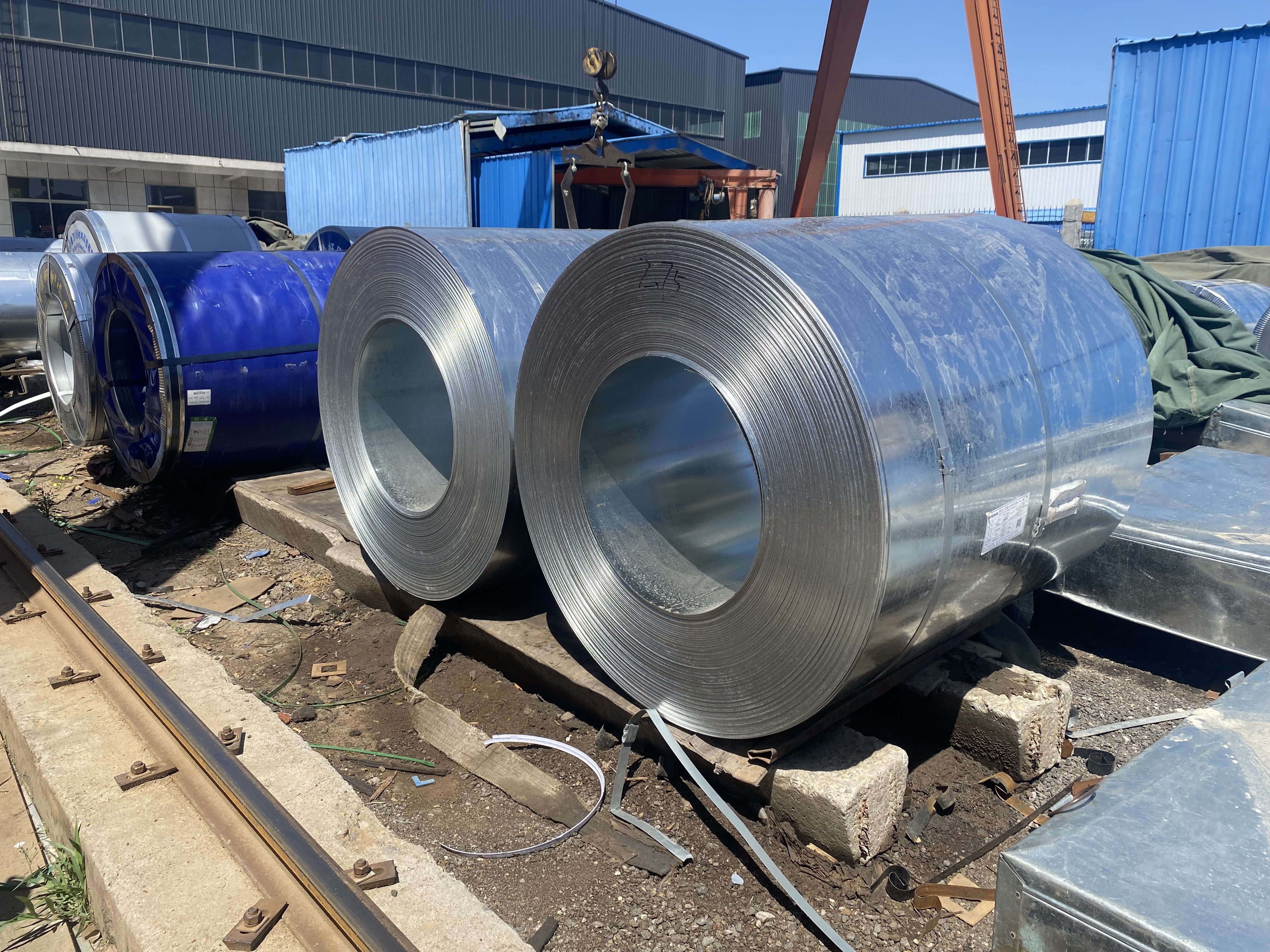 Hongtai S350gd G350 Steel G40 Galvanized Gi Metal Sheet Hot Dipped Galvanized Steel Coil Price