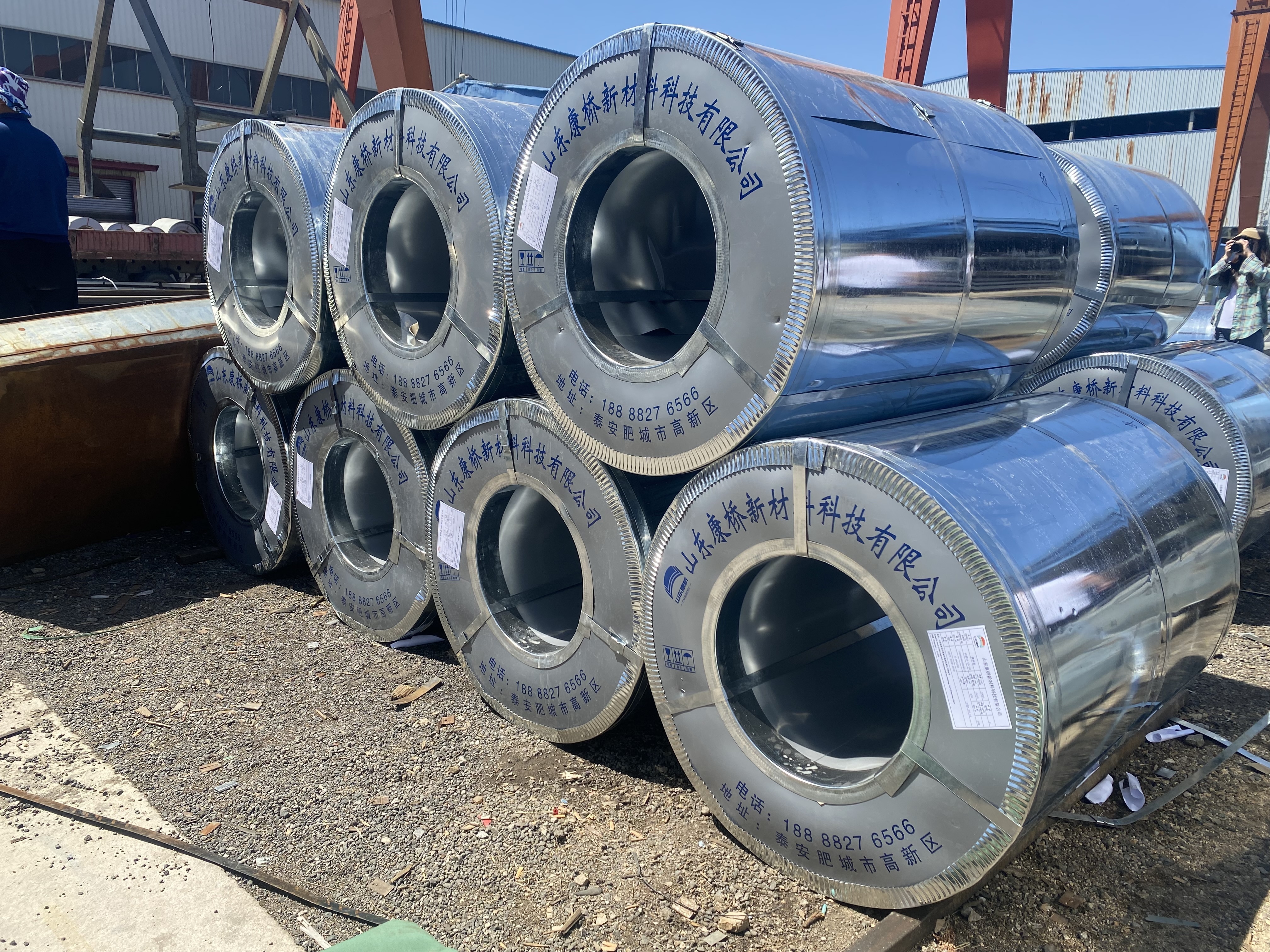 Cold Rolled Galvalume Steel Coils/PPGL/Prepainted Steel Sheet /Zinc Aluminium Roofing Coils