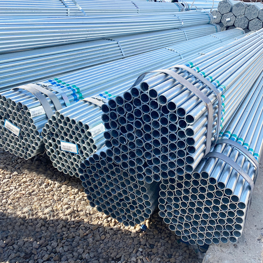 Galvanized square pipe galvanized 150x150 square round steel pipe tube galvanized steel pipe factory price