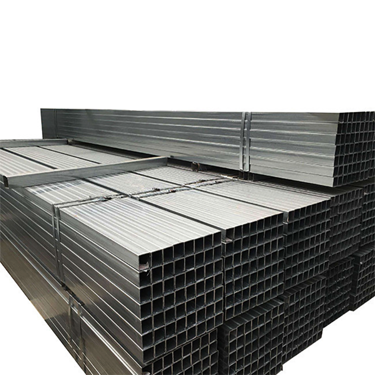 Galvanized Steel Pipes Pre-galvanized Rectangular Steel Pipe 2 inch Hot Rolled Welded Square Carbon Tube zinc coating Tube