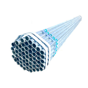 Excellent quality GI seamless steel tube and pipe hot dip galvanized steel conduit pipe