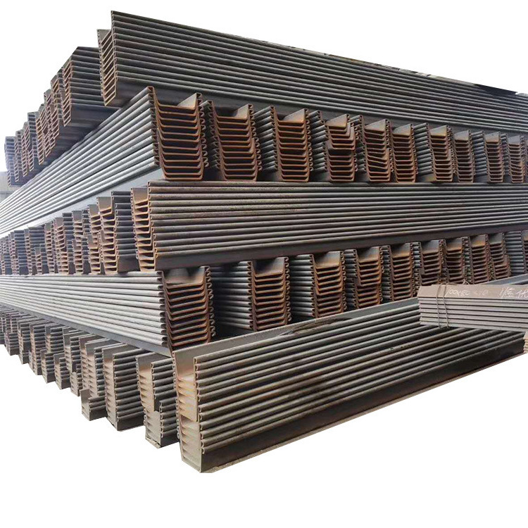 400x100*10.5 SY295/ST390 seawall Larrsen hr steel sheet pile u shape type 2 400mm