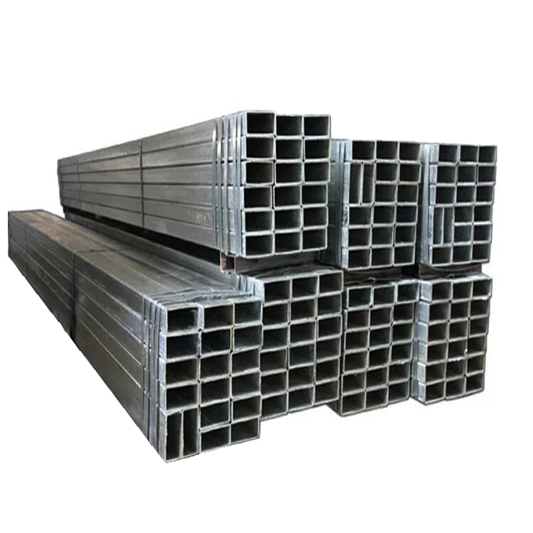 Galvanized Steel Pipes Pre-galvanized Rectangular Steel Pipe 2 inch Hot Rolled Welded Square Carbon Tube zinc coating Tube