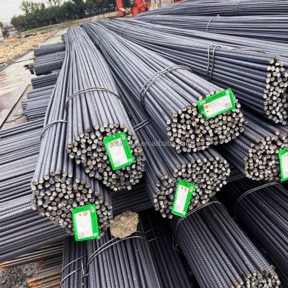 Hot Rolled Steel rebars in bundles 6mm 8mm 10mm 12mm 16mm 20mm Deformed Steel Bar Rebar Iron Rod for construction