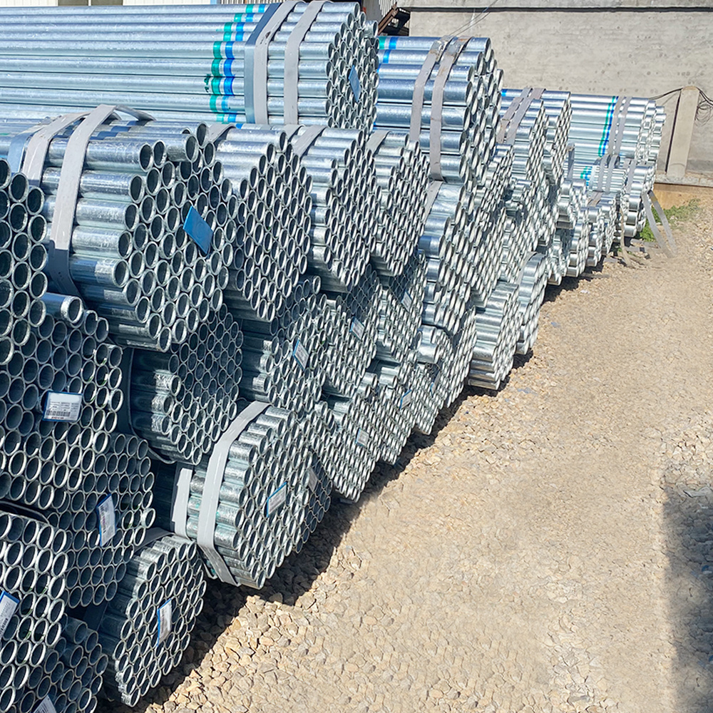 Galvanized square pipe galvanized 150x150 square round steel pipe tube galvanized steel pipe factory price