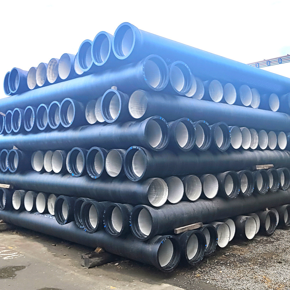 rectangular water pressure push on t type joint ductile iron pipes k9 price grooved fittings double flanged