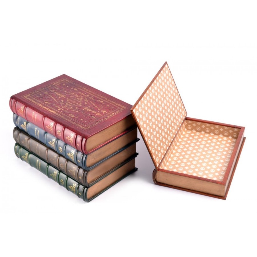 Luxury custom paper cardboard book shape packaging box wholesale decorative  book box