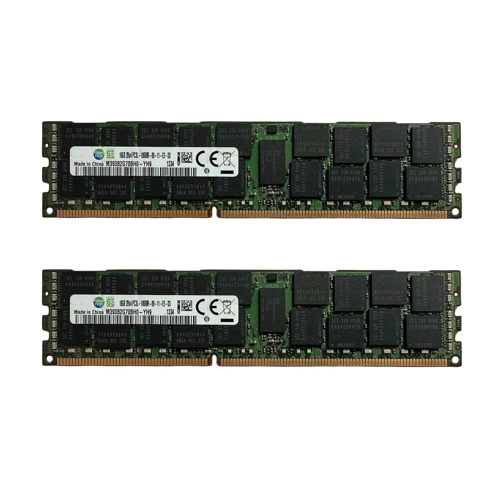 Server RAM 16 GB 2RX4 PC3L-10600R DDR3 REG ECC  Server Memory Stick 100% Tested Fast Ship