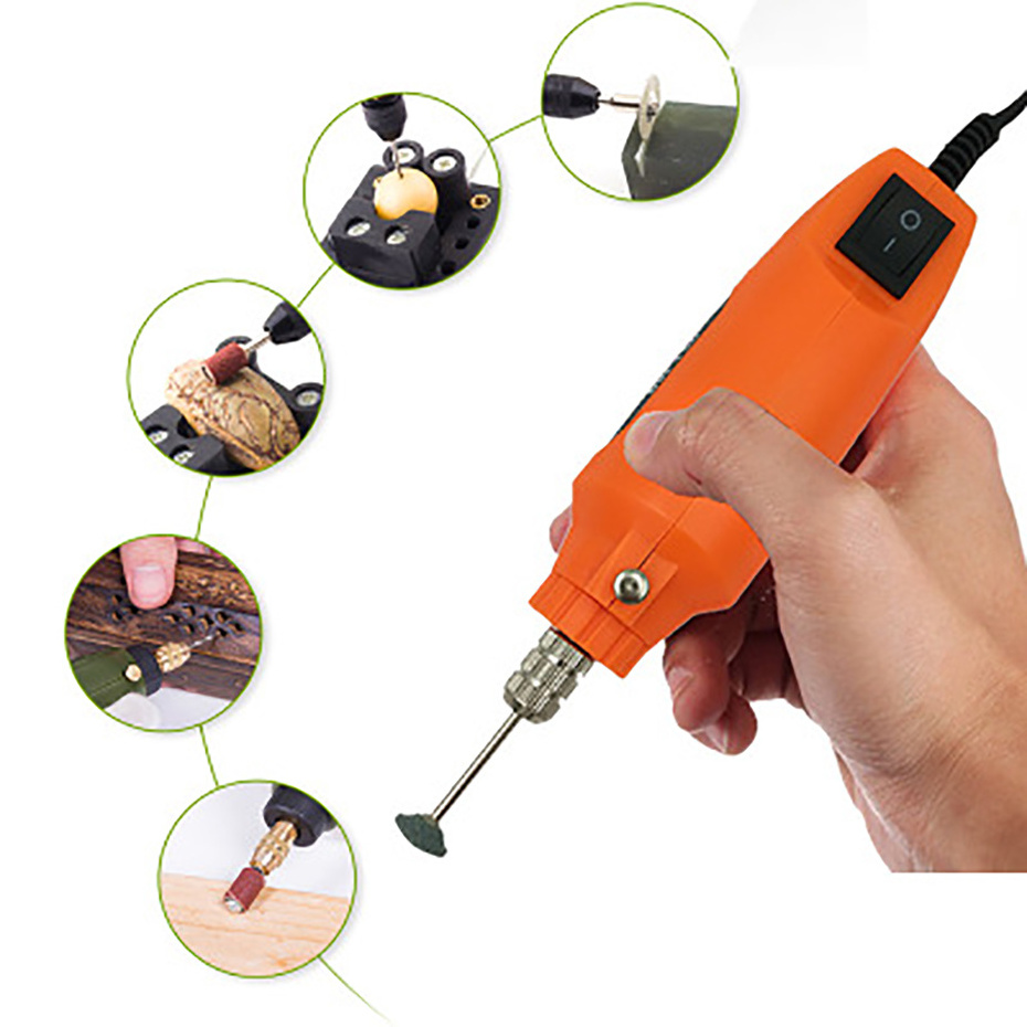 KMD02-C60B 12V mini grinder drill  rotary tool with BMC package 12000rpm ODM homeuse factory price cutting drilling sanding