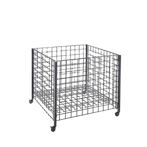 High Quality Metal Wire Dump Bin Supermarket Promotion Counter Booth for Storage Merchandise