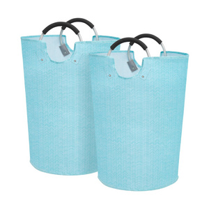 Hongtao Factory Hot Selling Oxford Fabric Storage Laundry Bag Waterproof Foldable Laundry Basket