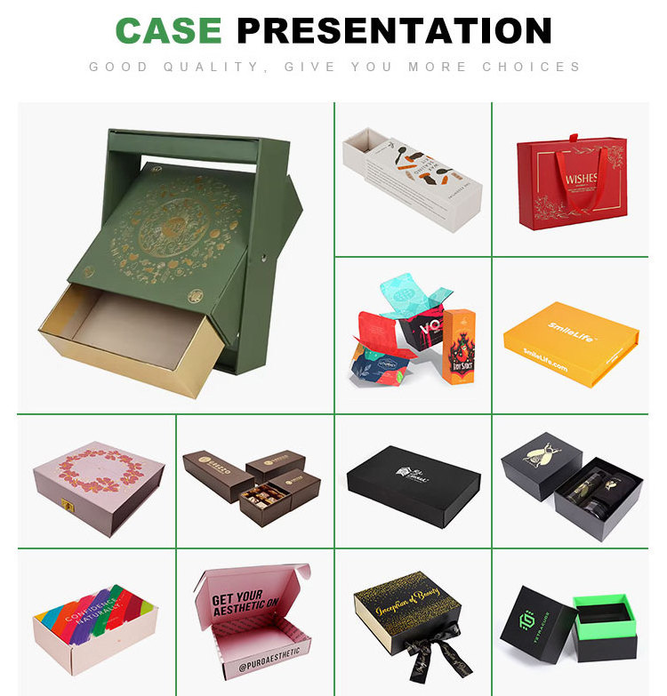 Wholesale custom luxury rigid box cardboard drawer box book shape gift box with foam insert