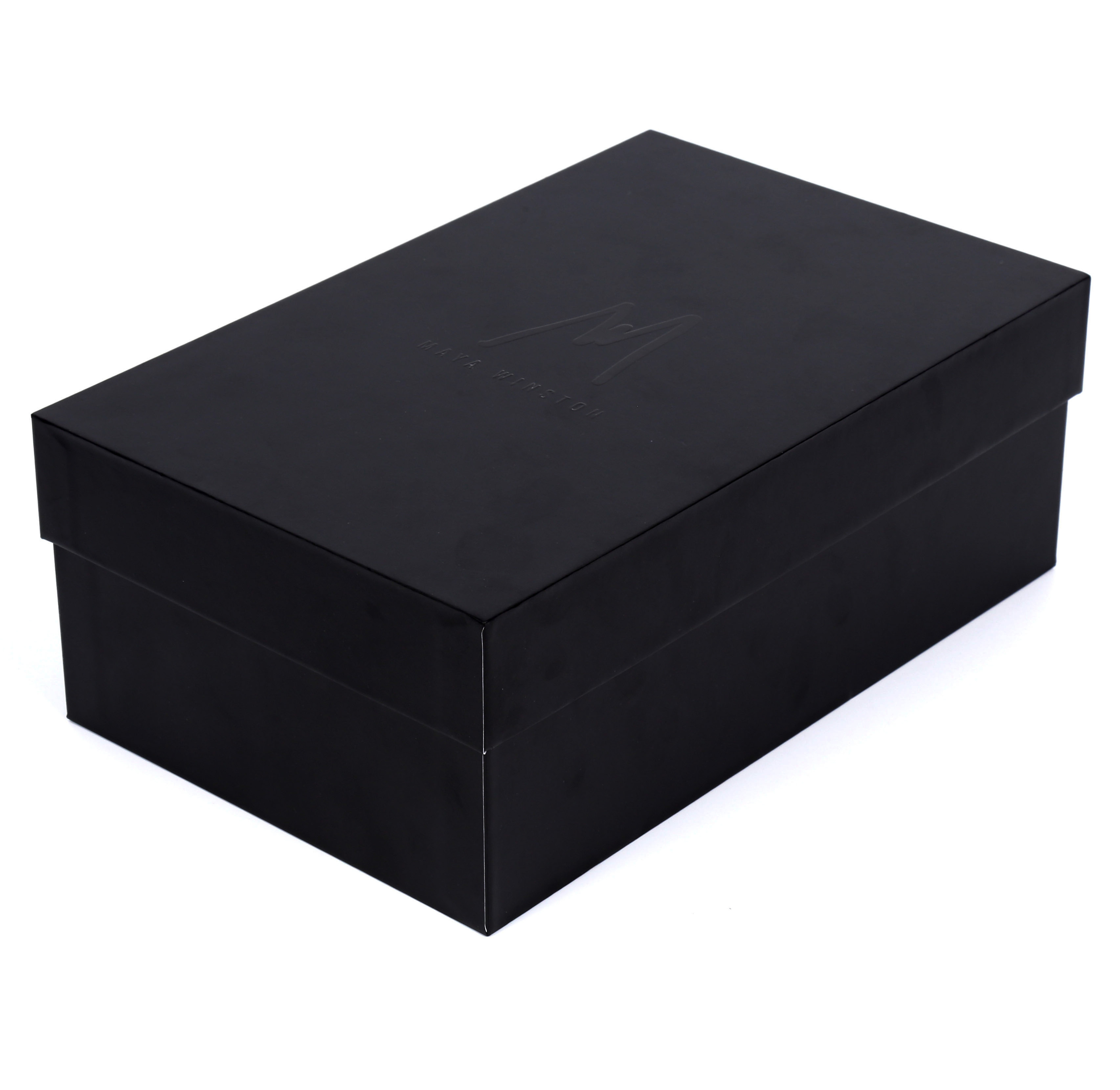 High quality cardboard shoe gift box empty black shoe box packaging custom shoe boxes with logo packaging