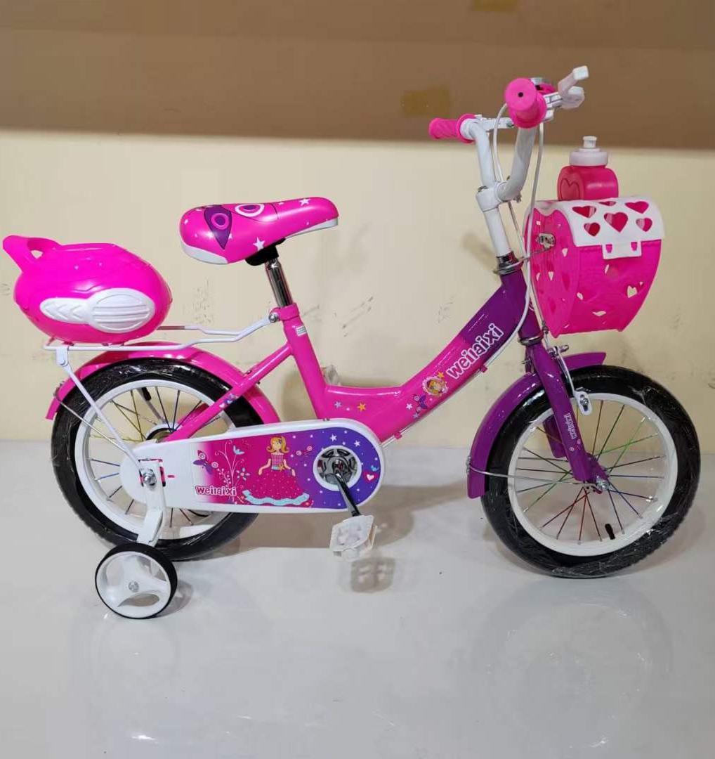 Latest color scheme custom Factory price Kids Bike Kids Pedal Bike Doll seat training wheels 12 '16' 20 'inch kids bike