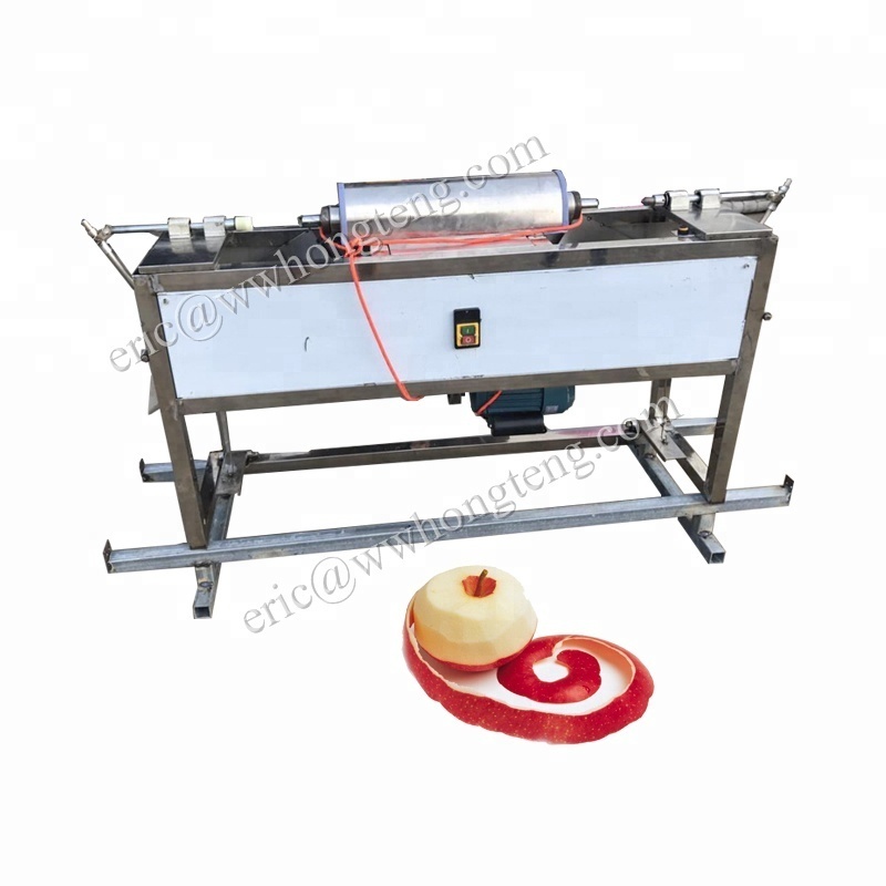 apple peeling coring slicing machine | pineapple peeling machine