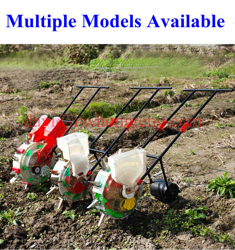 wholesale reliable portable hand corn planter soybeans seeder peanut planter corn maize seeder manual seed planting machine