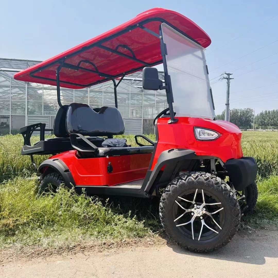 New selling Electric cart four seater road buggy with lithium battery electric golf carts for adult