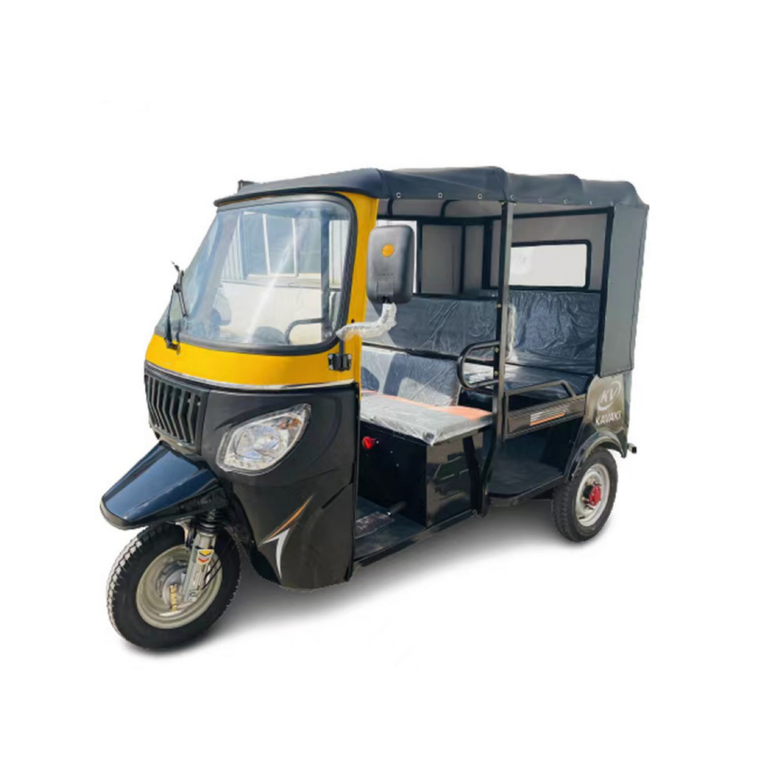 2023 New 3 Wheel Electric Tricycle Taxi Moto Bajaj Tuk Rickshaw for sale