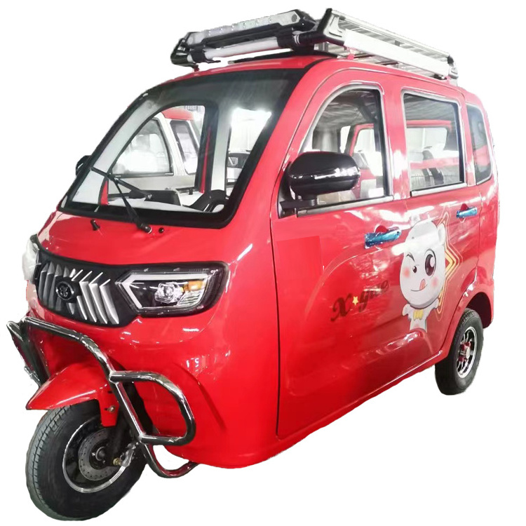 Tricycles Delivery Electric Electric Cabin Tricycle The Fine Quality Electric Bike 3 Wheels 60V Closed Cars with 3 Wheels