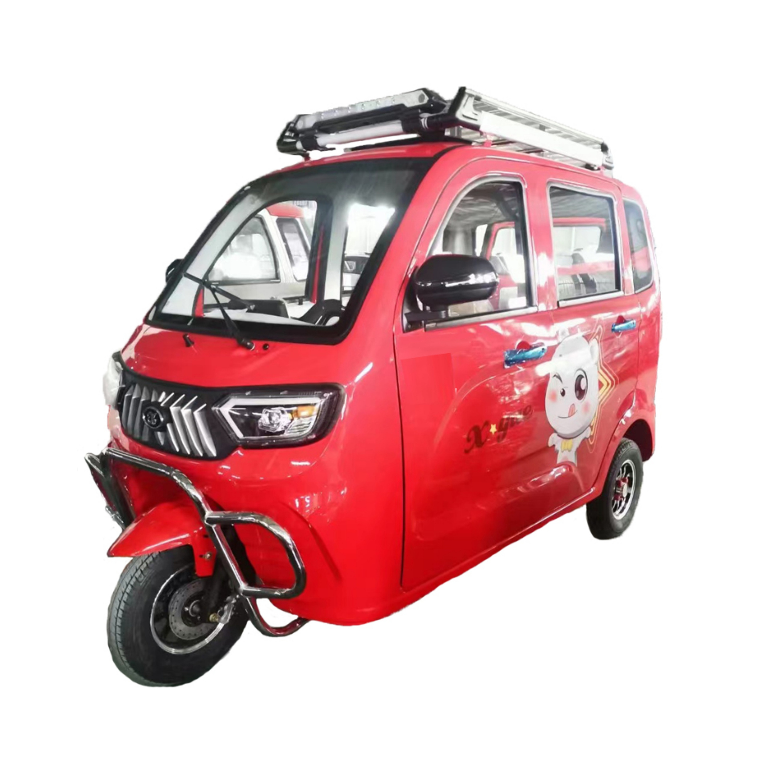 Tricycles Delivery Electric Electric Cabin Tricycle The Fine Quality Electric Bike 3 Wheels 60V Closed Cars with 3 Wheels