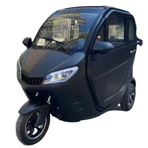 Electric Vehicle 2000w Motor Electric Fully Enclosed Tricycle Cheap 3 Wheel 4 Wheel 60V Closed 3 Wheel Bike Taxi for Sale Eec