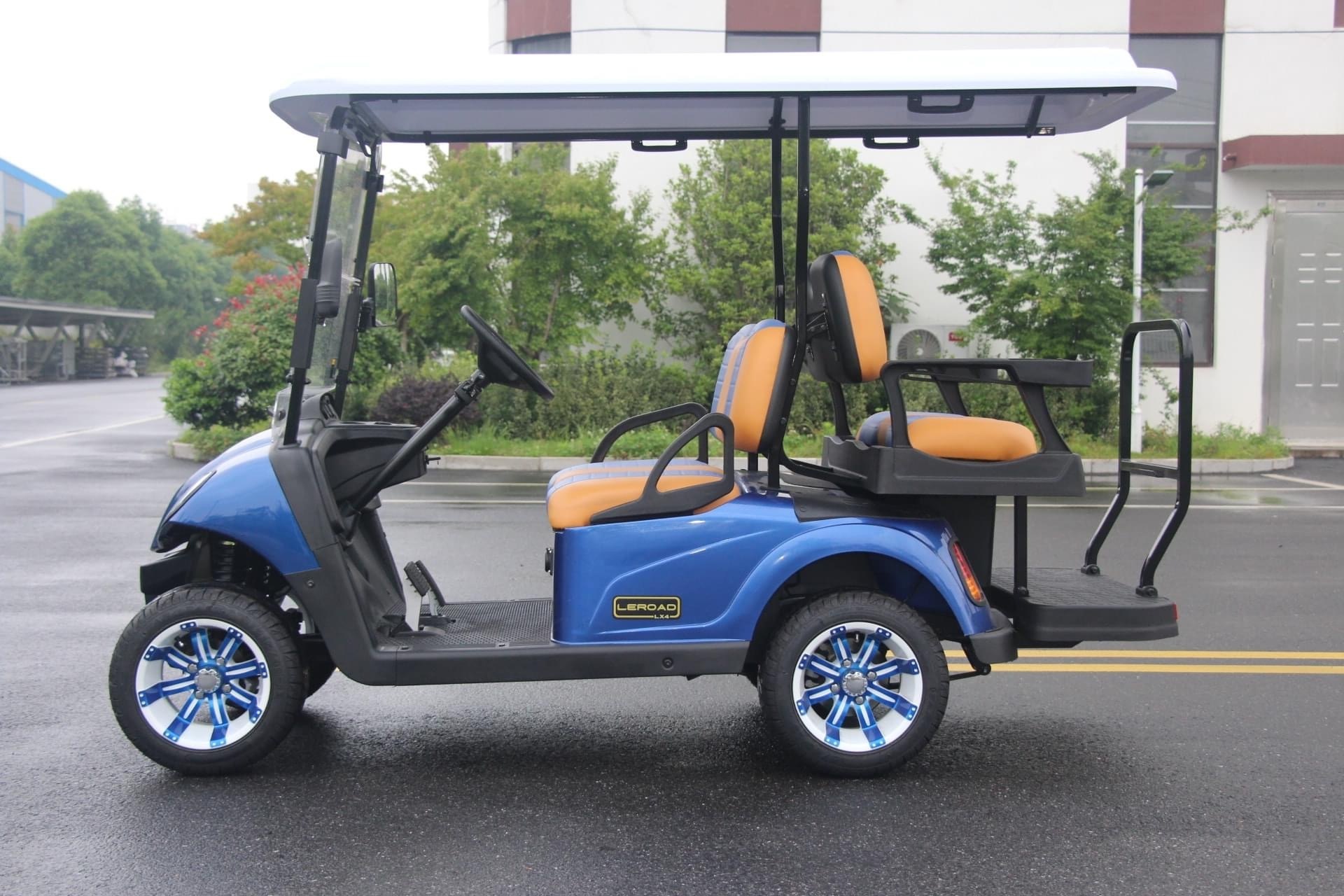 Kepler 4 Person 72v electric golf cart off road buggy with lithium battery