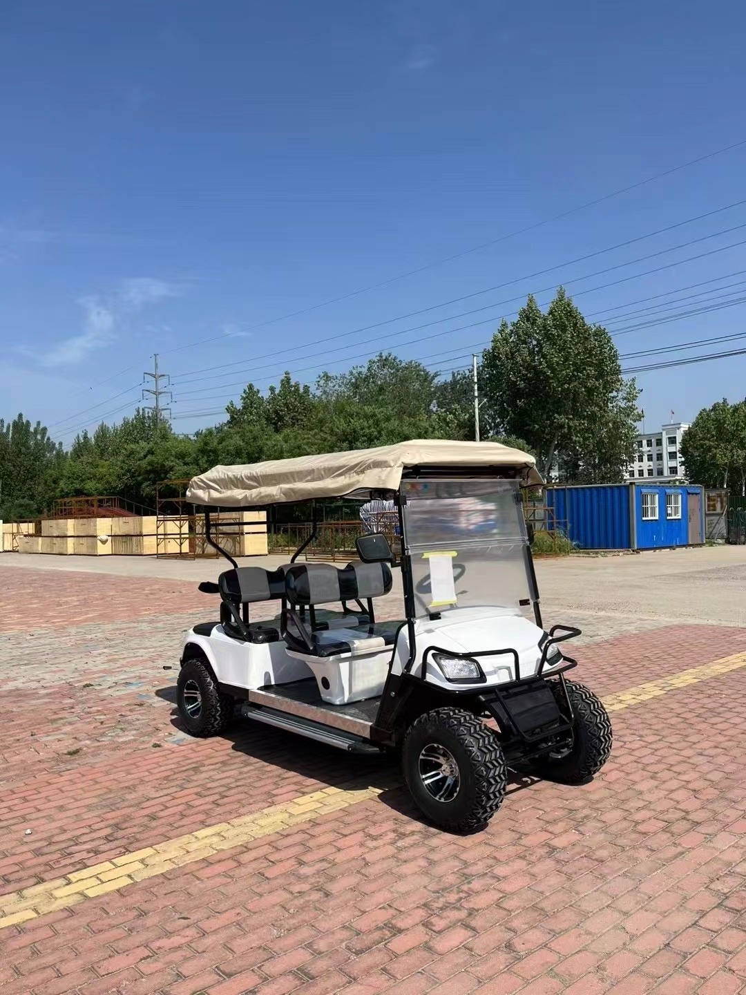 New selling Electric cart four seater road buggy with lithium battery electric golf carts for adult