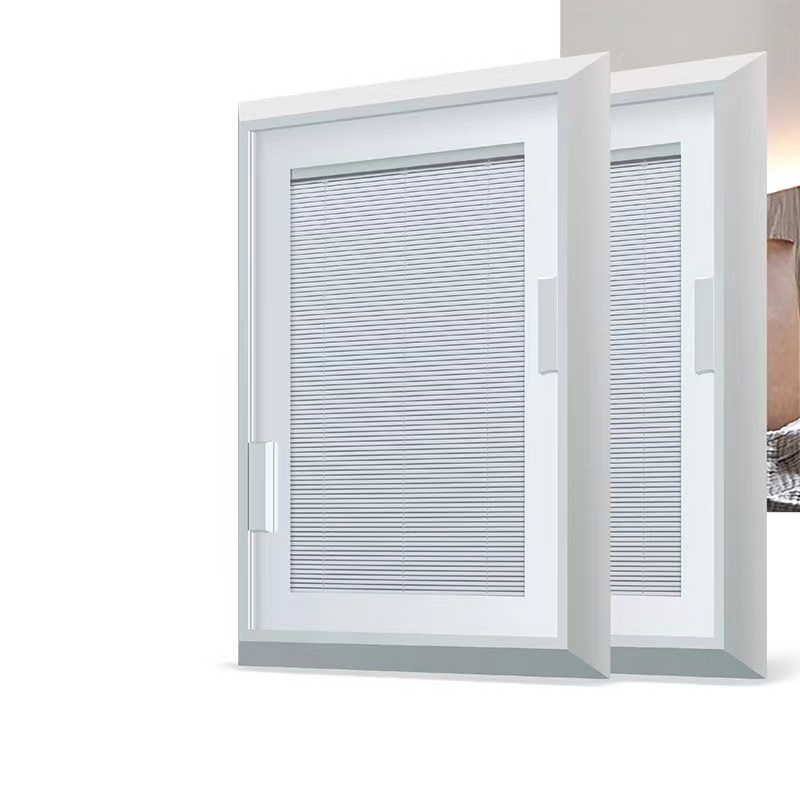 Magnetic Control Hollow Blinds built-in blinds between glass Shutters For Door And Windows Insulating Glass