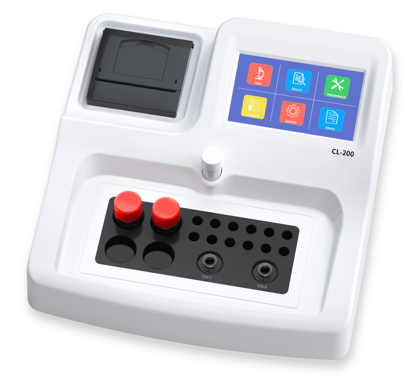 2 Detection Channels Blood Coagulometer Semi-Auto Chemistry Analyzer Coagulation Analyzer