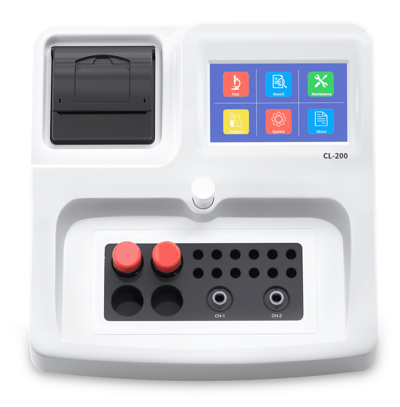 2 Detection Channels Blood Coagulometer Semi-Auto Chemistry Analyzer Coagulation Analyzer