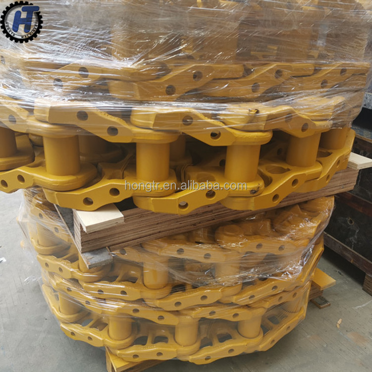 Bulldozer undercarriage Parts D355A-1 D355A-3 D355A-5 Track Chains Track Link assembly for komatsu KM596/39 195-32-00012