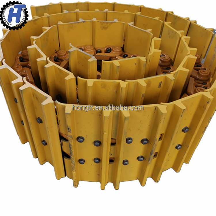 Bulldozer undercarriage Parts D355A-1 D355A-3 D355A-5 Track Chains Track Link assembly for komatsu KM596/39 195-32-00012