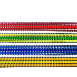 The Best Quality Double-Sided Intercolored Reflective Silk Webbing Custom Printed Nylon Belt Webbing Strap