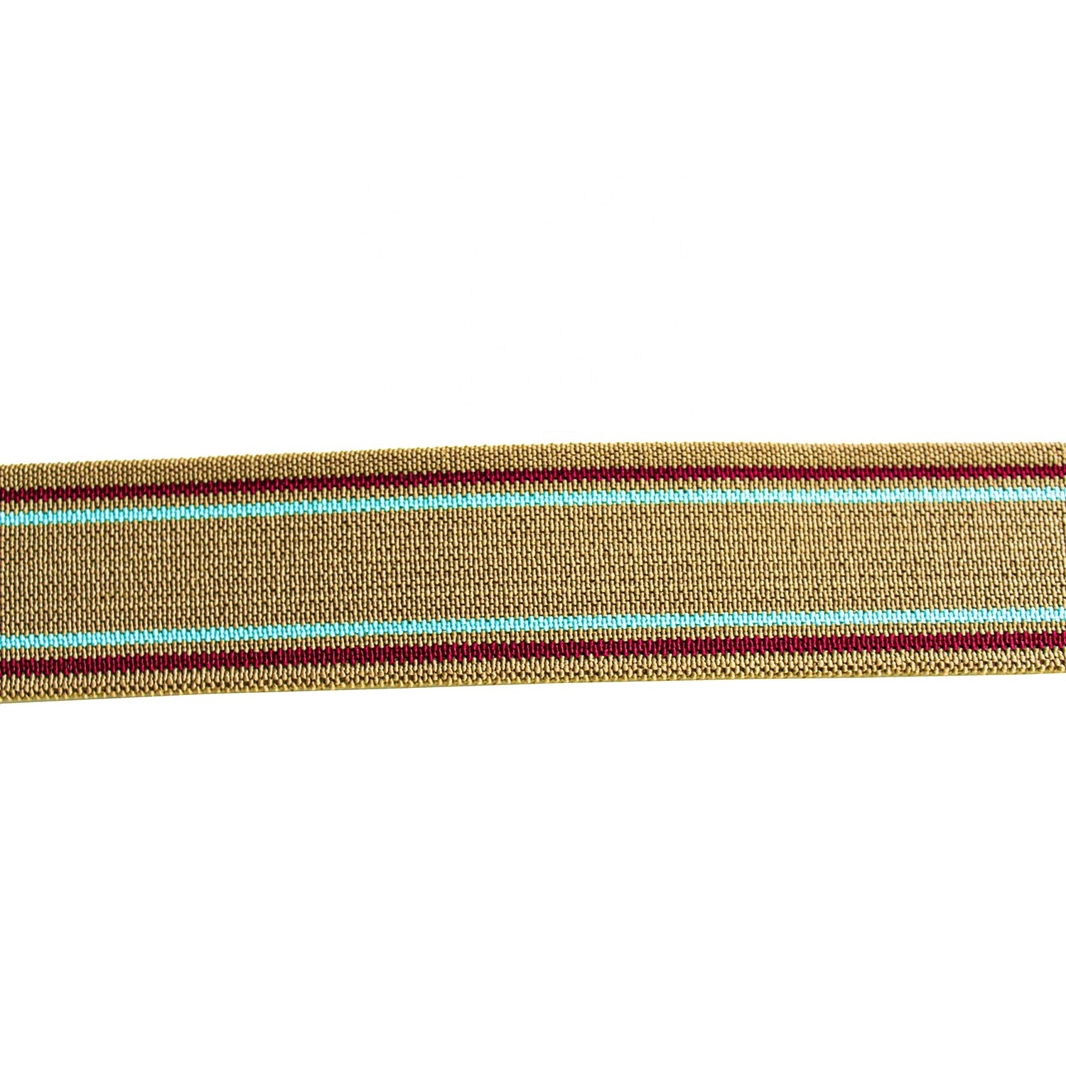 Factory custom logo color polyester thick woven  high elastic  Harness saddle inter color elastic band for saddle webbing