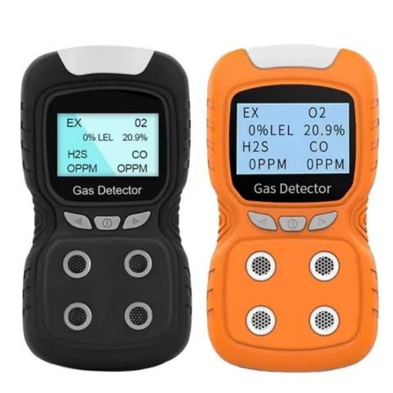 4 in 1 Eu Digital O2 H2S CO LEL Multi Diffusion Ammonia Gas Detector For Poultry